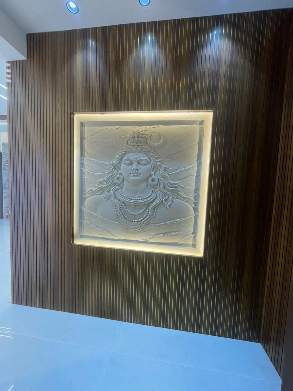 Decorative Wall with Lighting